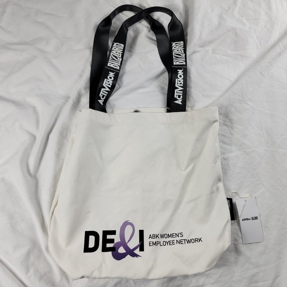 Activision Blizzard ABK Womens Employee Network Eco Bag Casual Travel Work